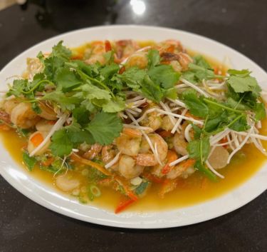 Stir fry aux crevettes Magimix.